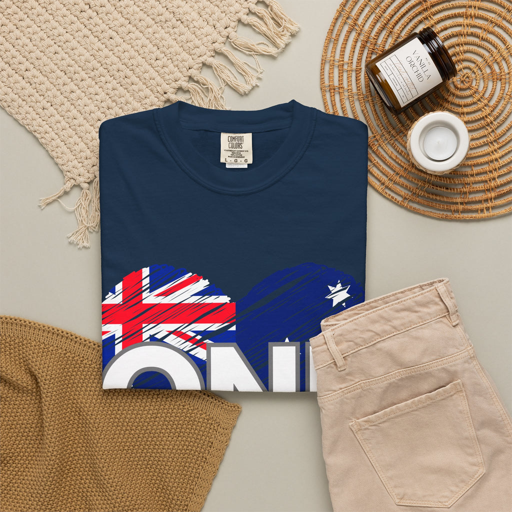 ONE Heart Australia Unity T-Shirt — Aussie Heart Graphic Tee