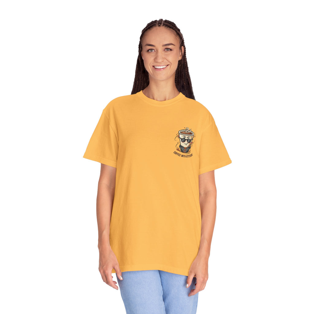 Running on Coffee & Attitude Mum T-Shirt