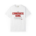 The Comeback King 'Ponga' NRL Vegas Edition 2026 Graphic T-Shirt — 'The Comeback King' Sports Humour Tee with Definition Print