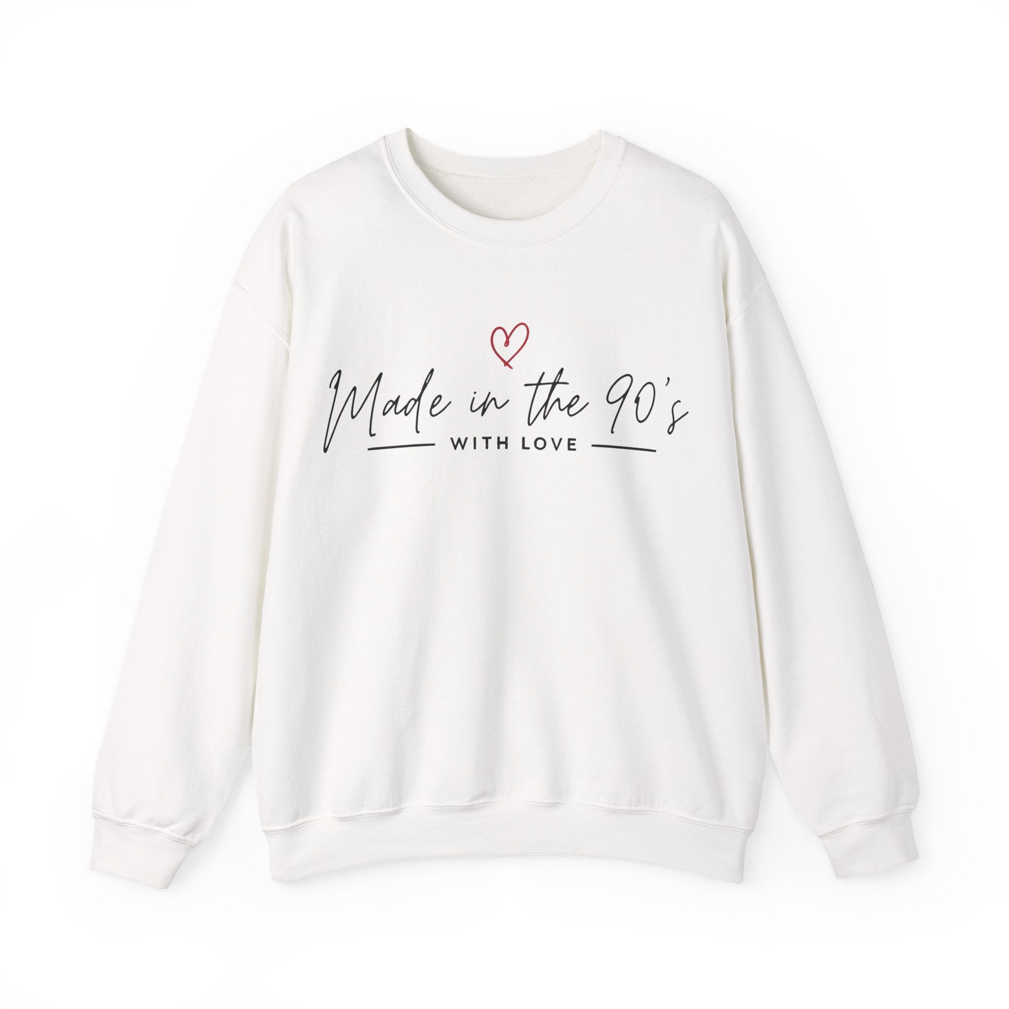 Made in the 90's Unisex Heavy Blend™ Crewneck Sweatshirt - Made in the 90's with love..
