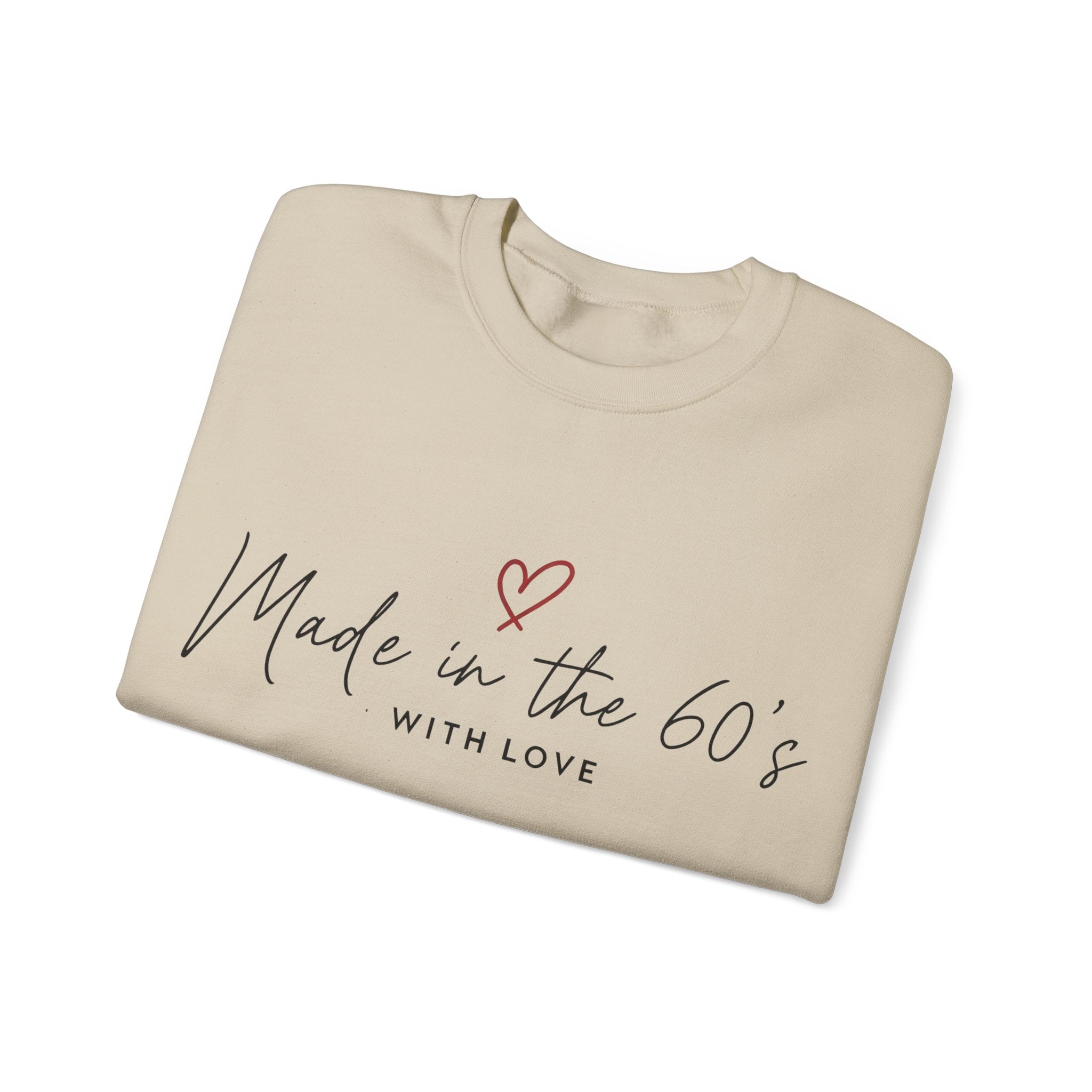 Made in the 60's Unisex Heavy Blend™ Crewneck Sweatshirt - Made in the 60's with love..