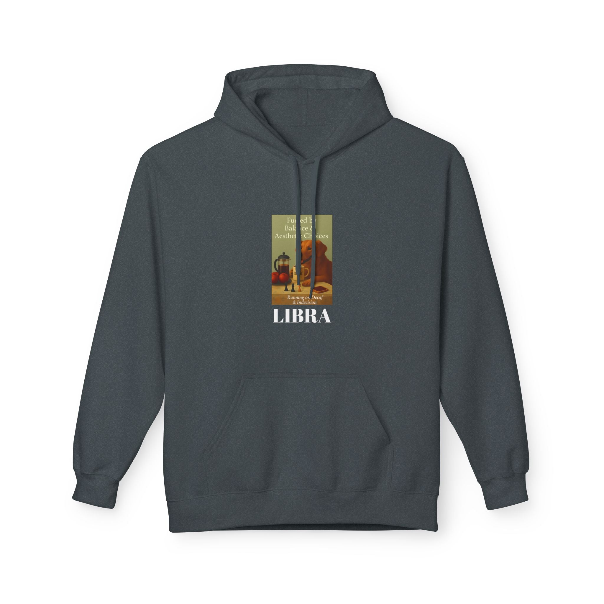 Libra Dog Balance & Aesthetic Choices, Unisex Hoodie Sweatshirt, Zodiac Gift