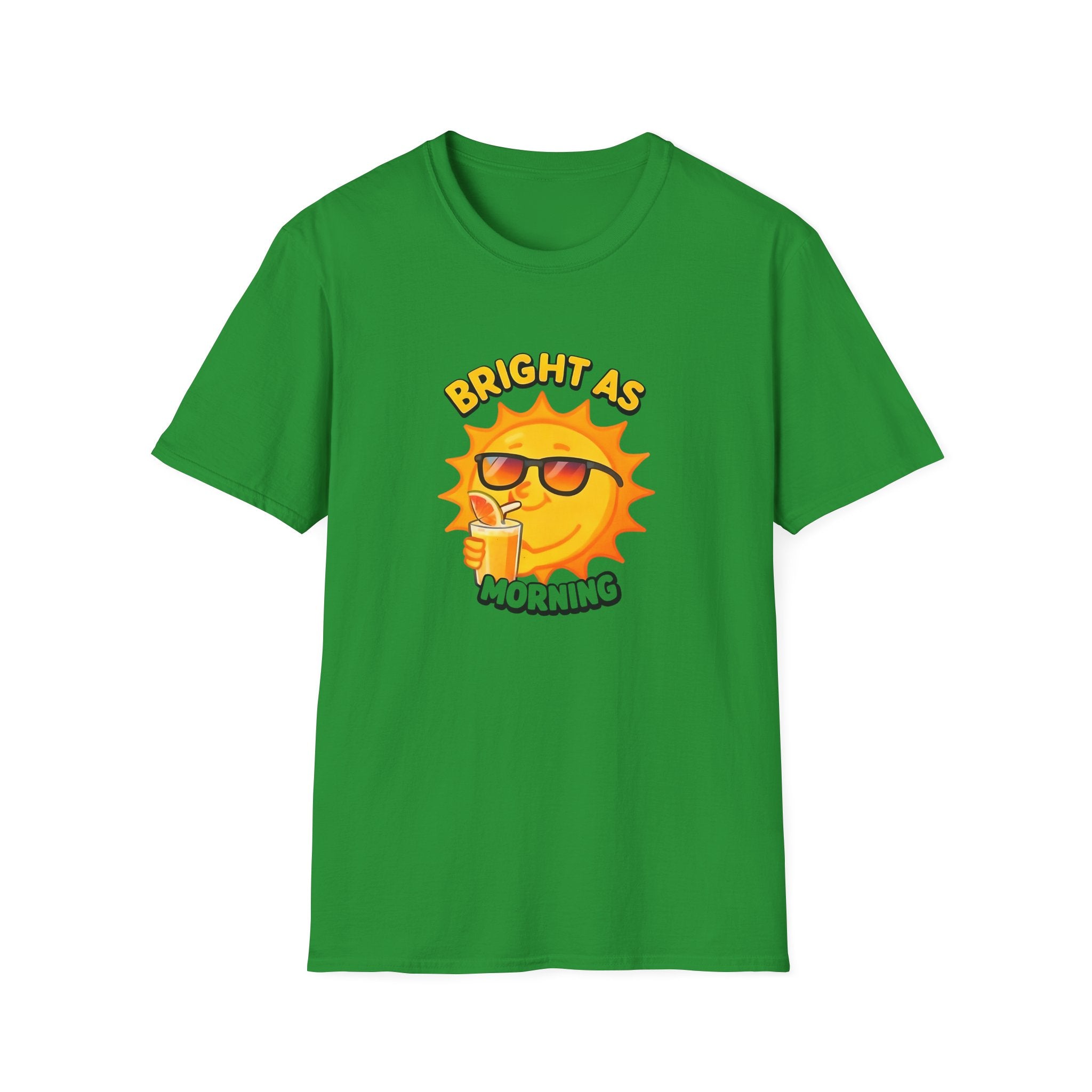 Bright as Morning T-Shirt - Fun Summer Tee, Gift for Friends, Casual Wear, Summer Vibes