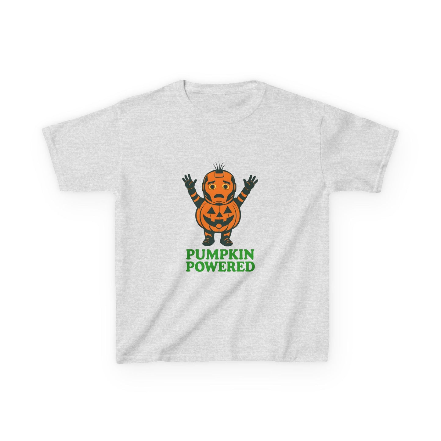 Kids Halloween Pumpkin Powered Tee, Funny Halloween Shirt, Kids Costume Tee, Pumpkins Shirt, Fun Halloween Tee