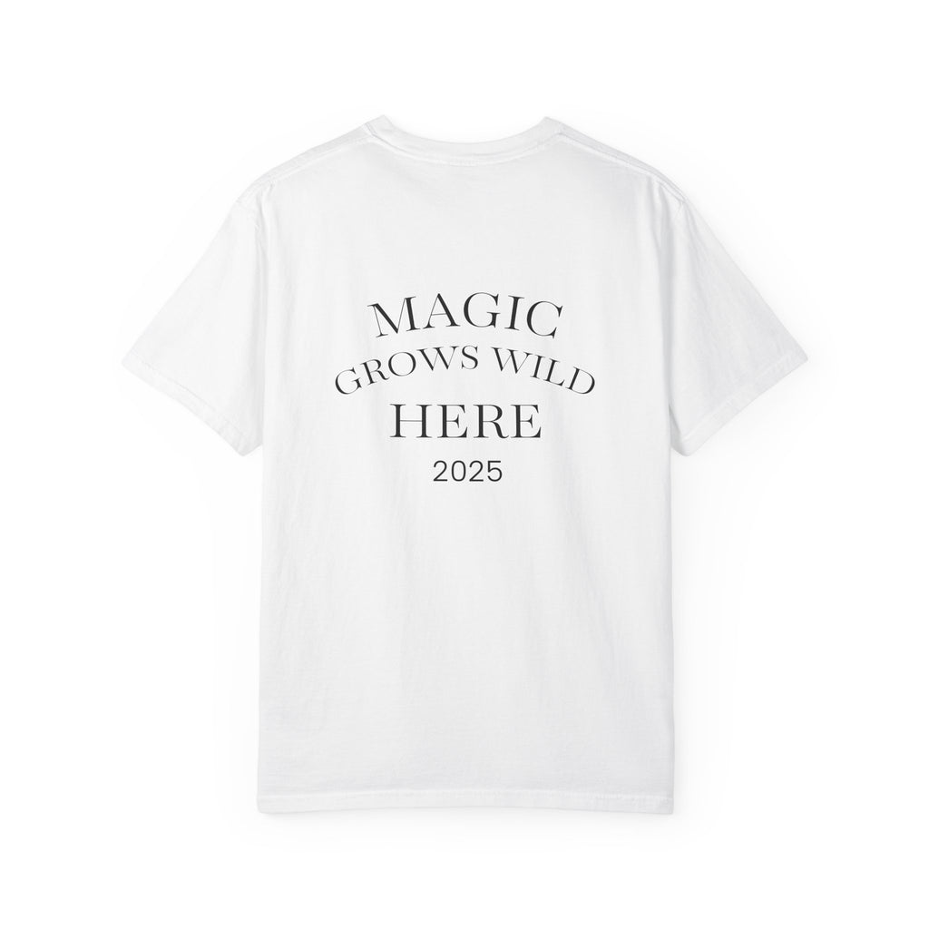 Whimsical Magic Women's Tee - Unique Cotton T-Shirt with Wild Nature Graphic, Perfect Witchy Gift