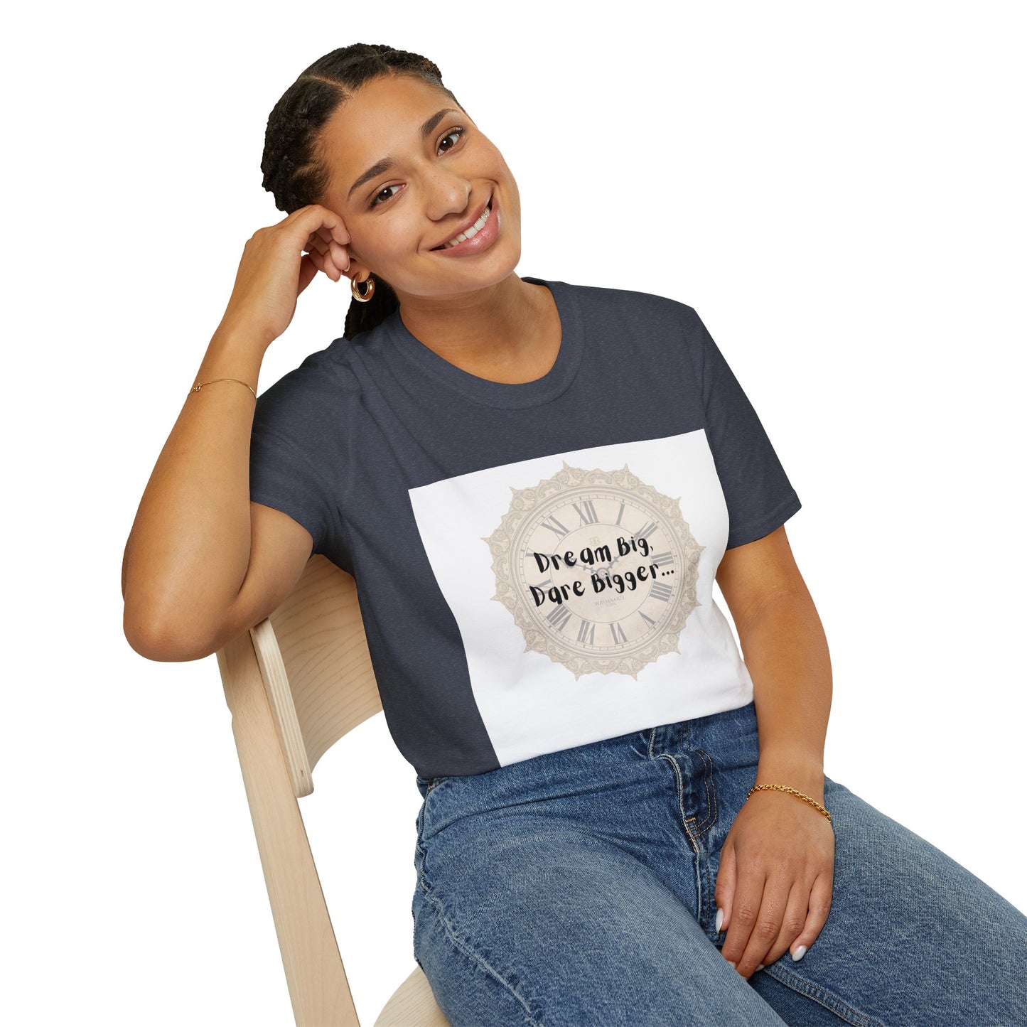 Unisex T-Shirt Inspirational Tee for Motivation, Dream Big, Gift for Dreamers, Casual Wear