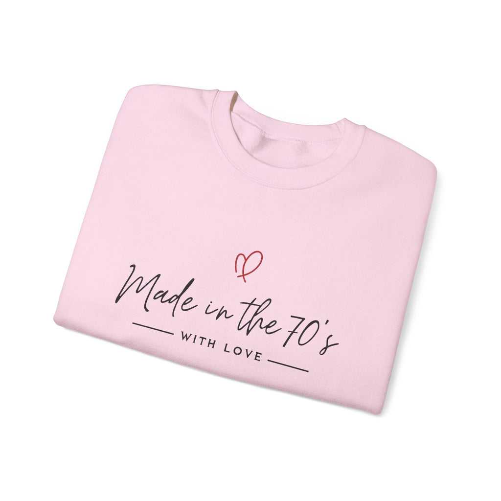 Made in the 70's Crewneck Sweatshirt — Vintage Born in the 70s Gift
