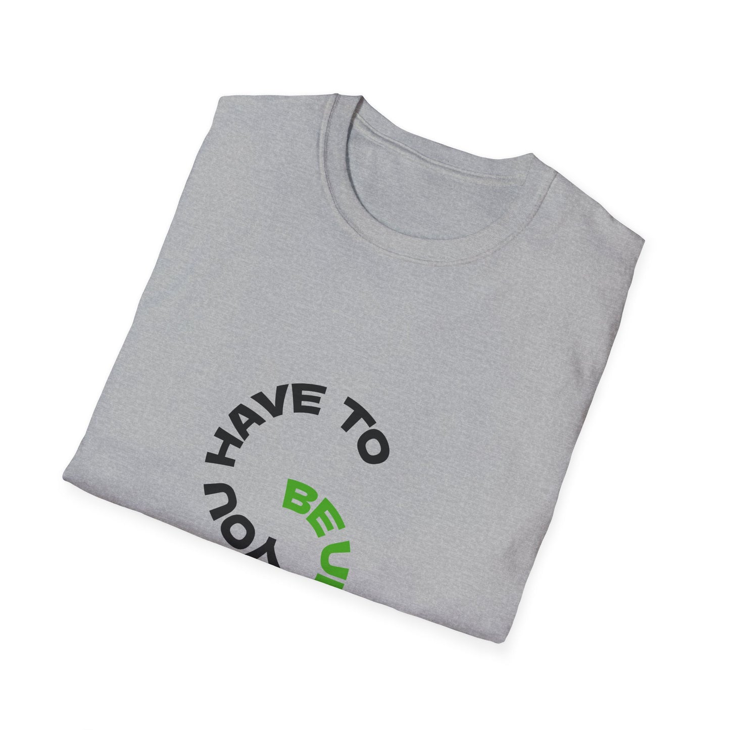 Inspirational Unisex Softstyle T-Shirt, Unique Graphic Shirt, Casual Wear, Vintage Style