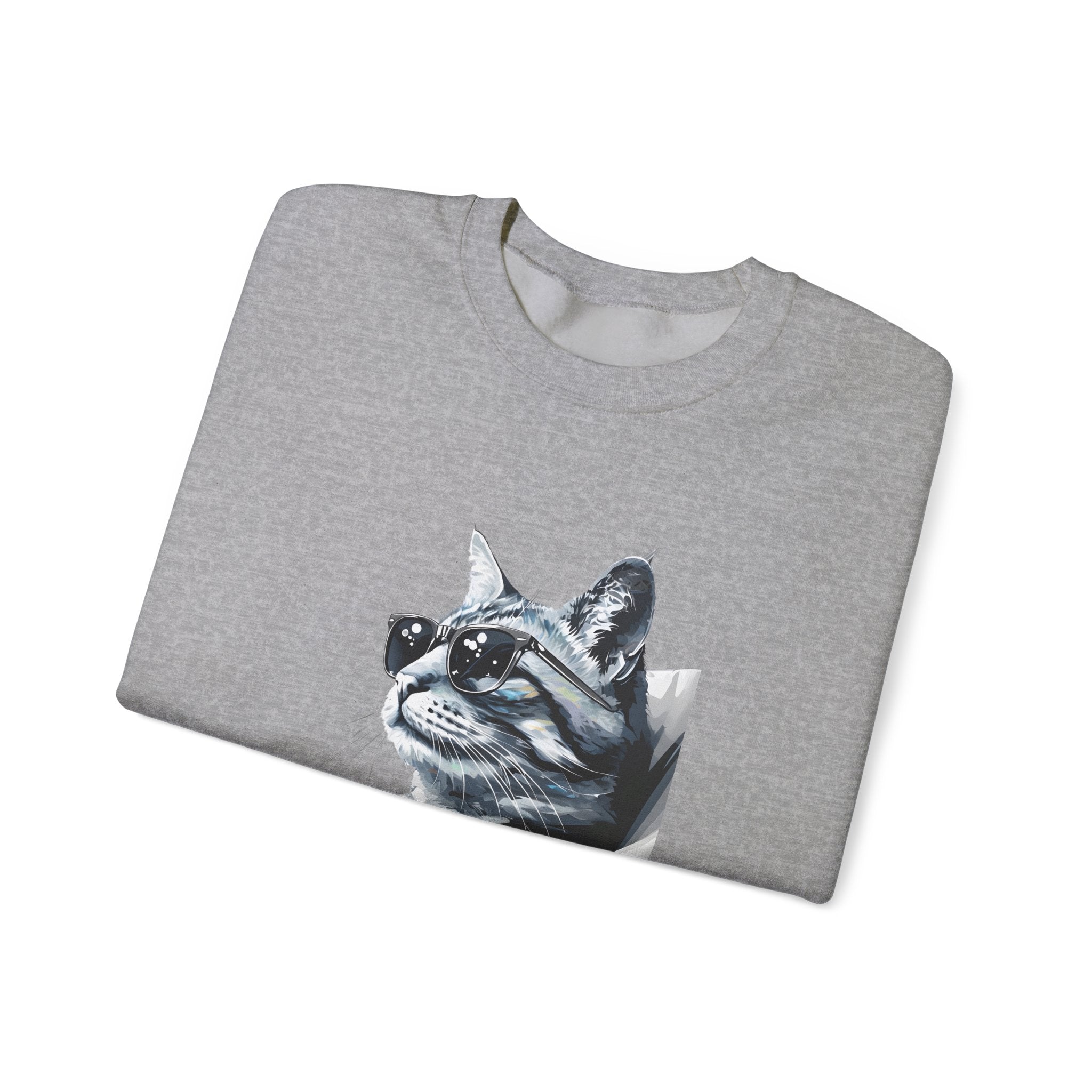 Cats in the Cradle Unisex Sweatshirt, Unisex Pullover Jumper, Cozy Sweatshirt, Gift for Music Lover, Cat