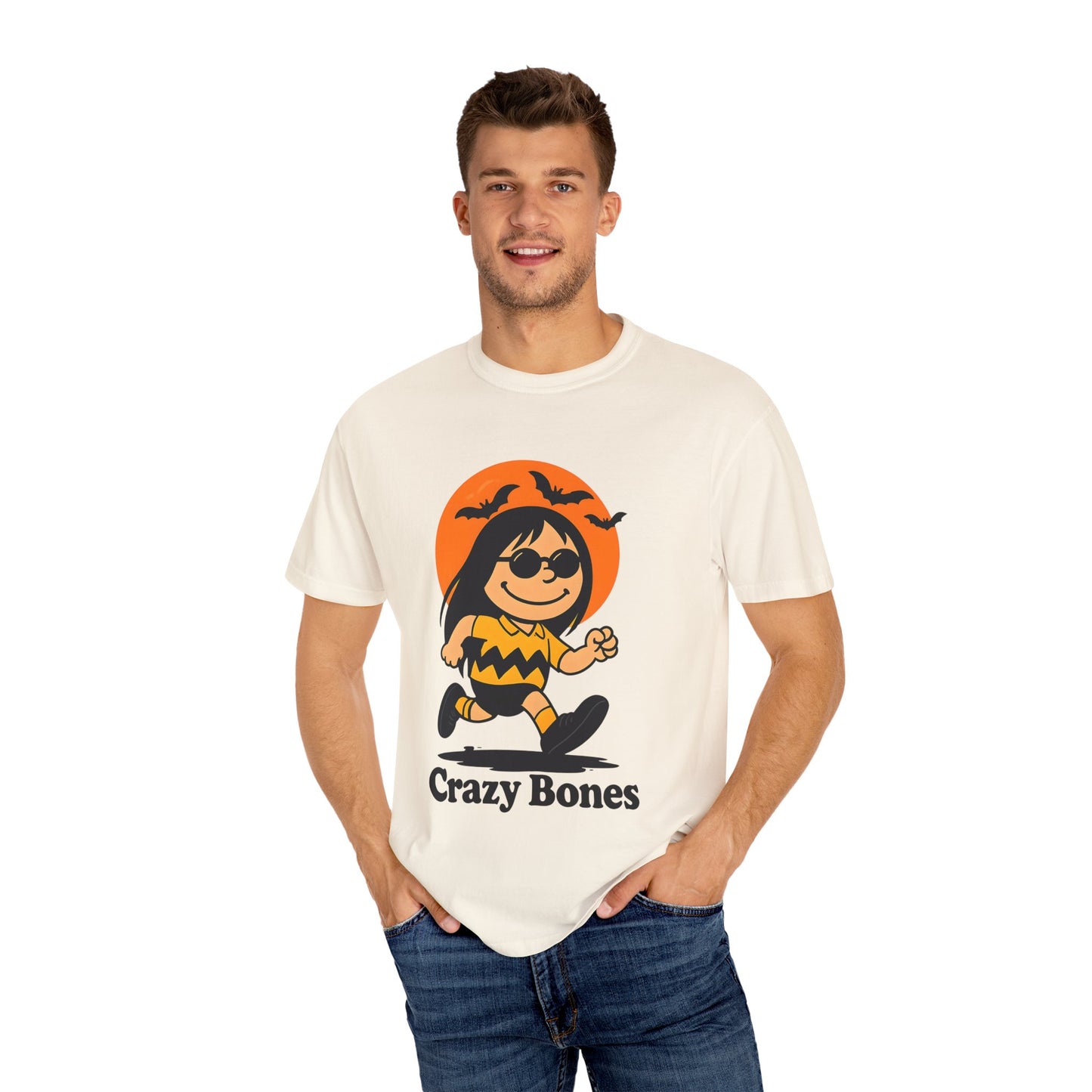 Crazy Bones Ozzy Running for Halloween Unisex T-Shirt
