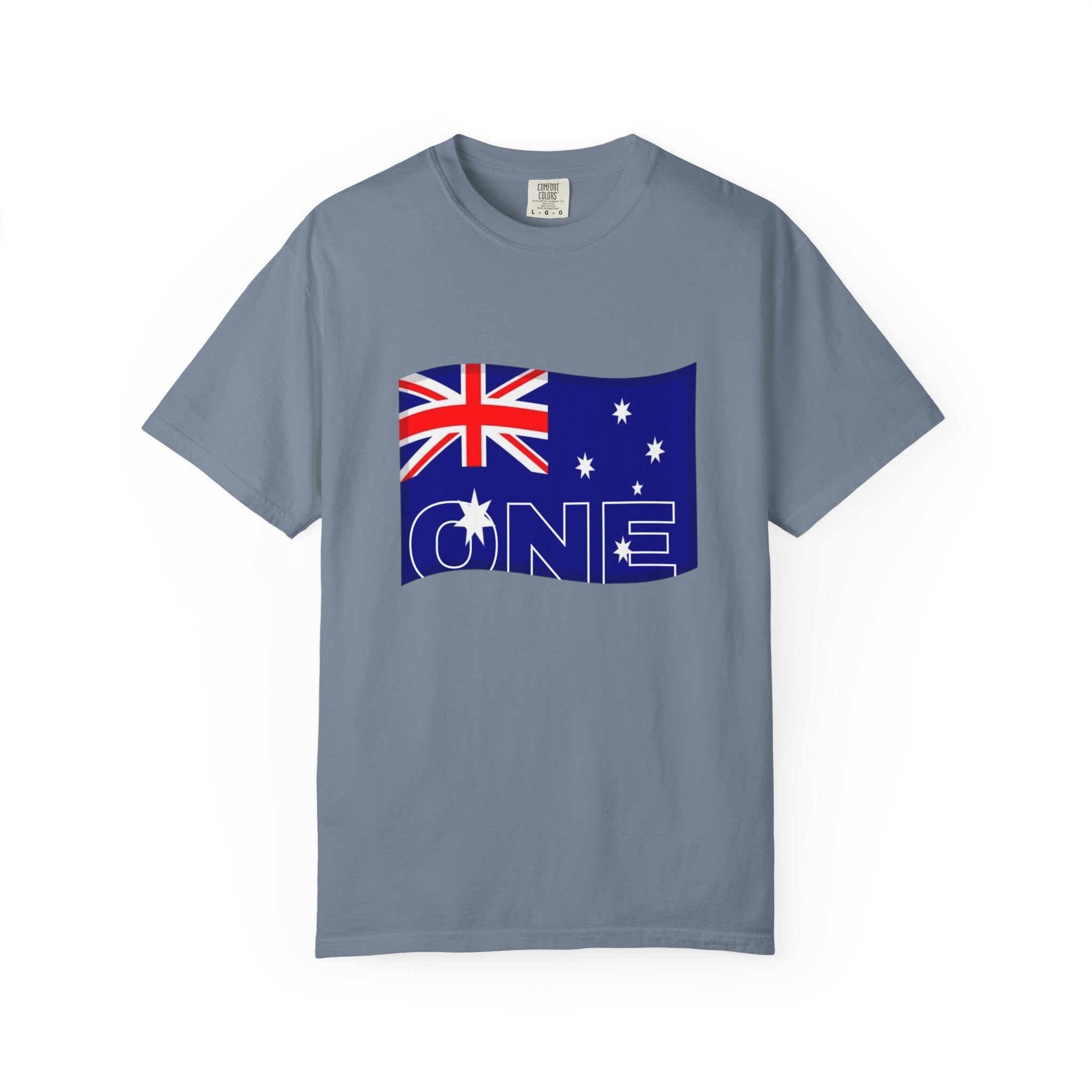 Australia Flag "One" Graphic T-Shirt