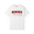 Benched Graphic T-Shirt — 'Benched' Sports Humour Tee with Definition Print