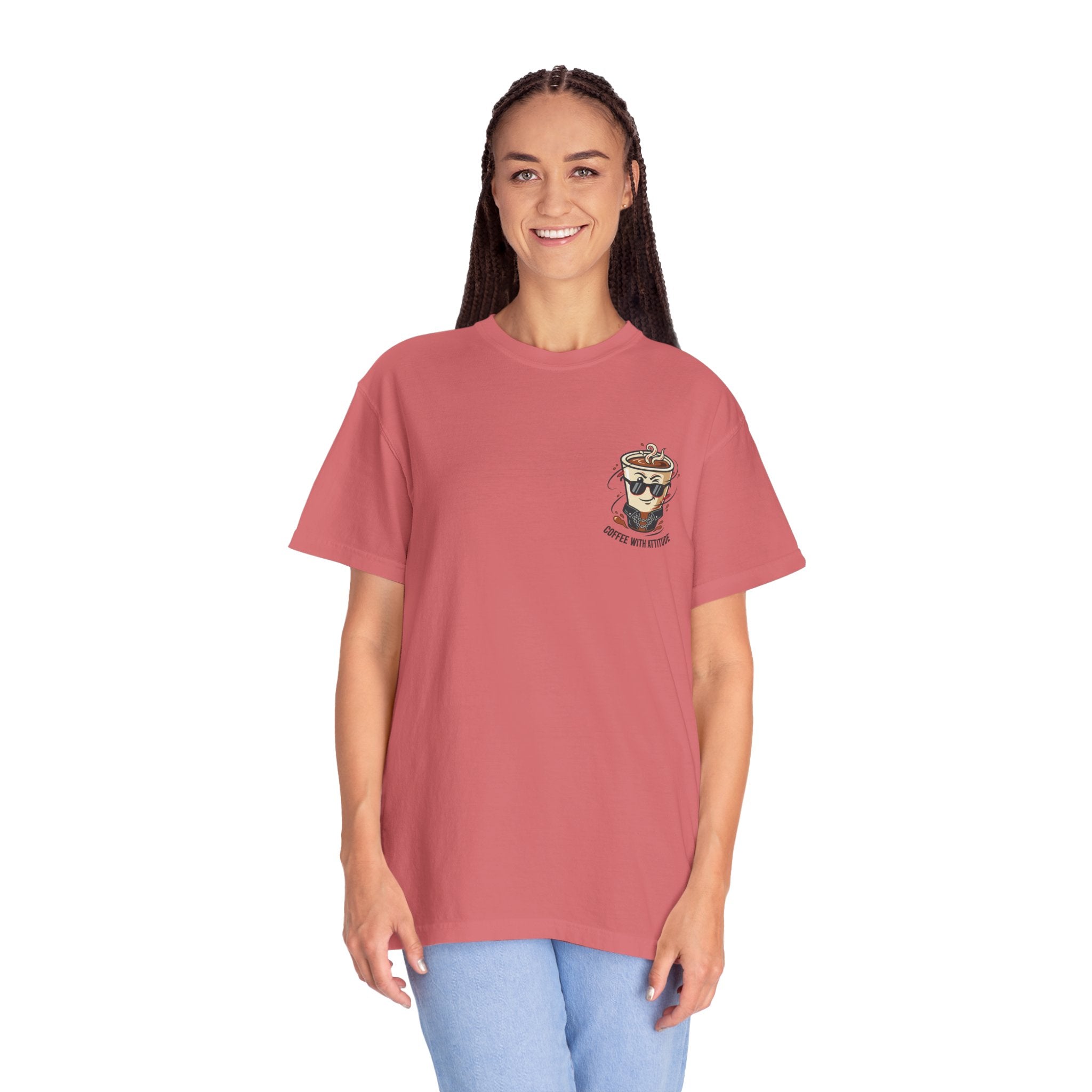 Running on Coffee & Attitude Mum T-Shirt