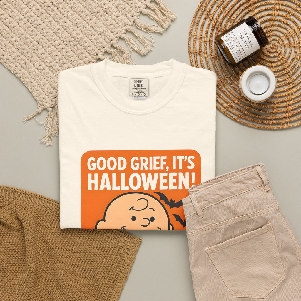 Halloween Charlie Unisex T-shirt - Good Grief Design