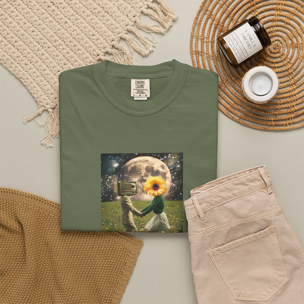 Whimsical Magic Women's Tee - Unique Cotton T-Shirt with Wild Nature Graphic, Perfect Witchy Gift