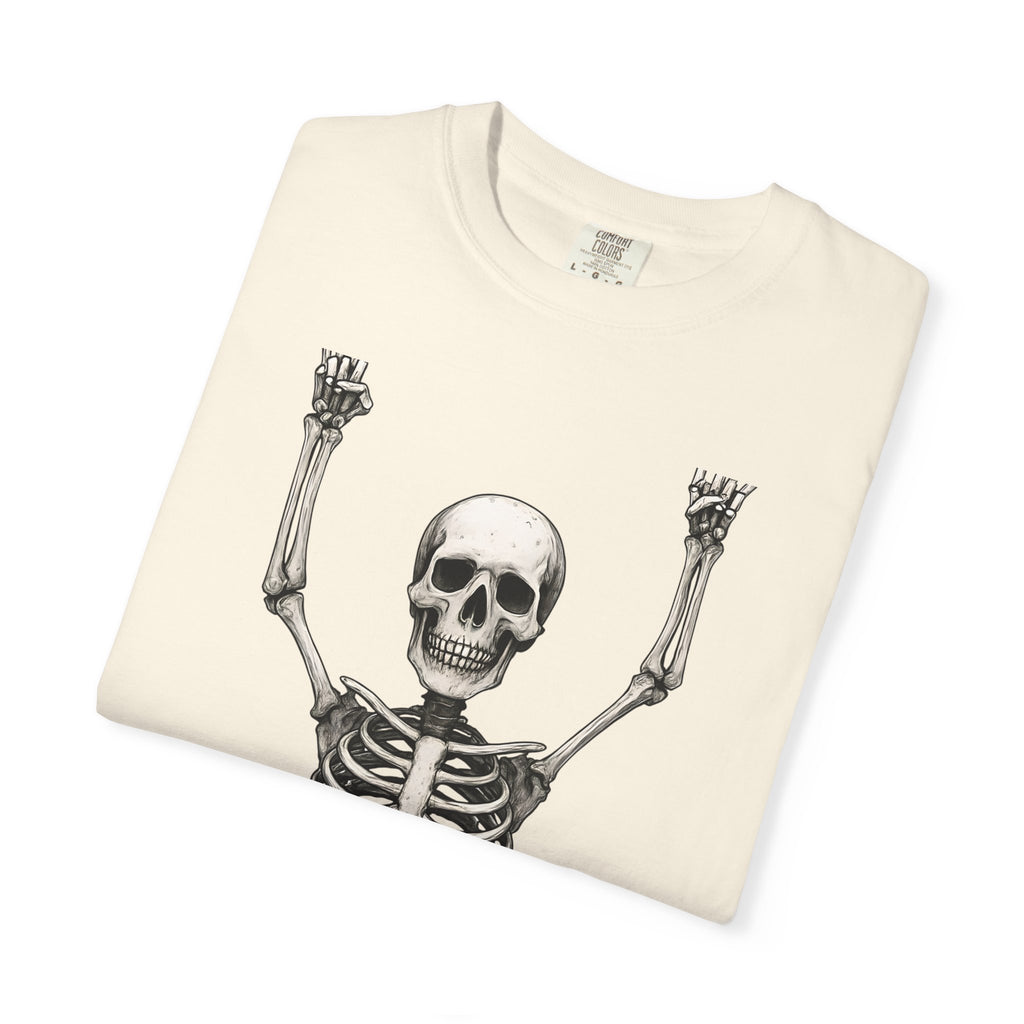 Hands Up, Vintage T-Shirt Skeleton Unisex Graphic