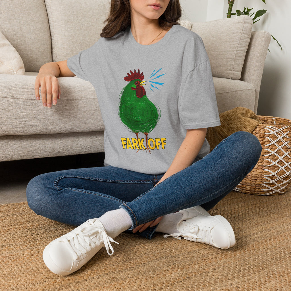Funny Chicken Graphic T-Shirt, Humor Tee, Farm-Inspired Apparel