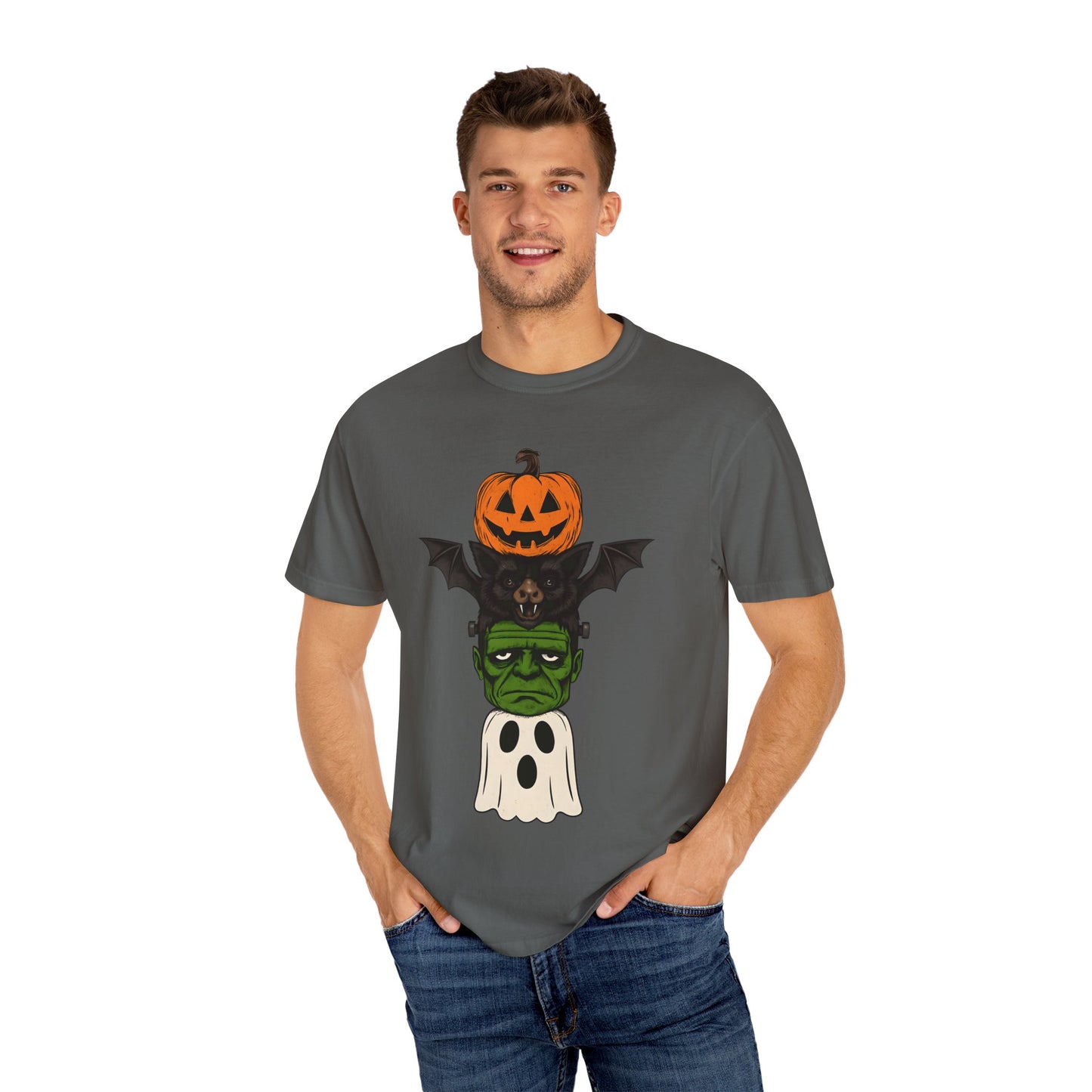 Halloween Graphic T-Shirt, Spooky Unisex Tee, Costume Party Shirt, Fall Apparel, Gift for Halloween Lovers