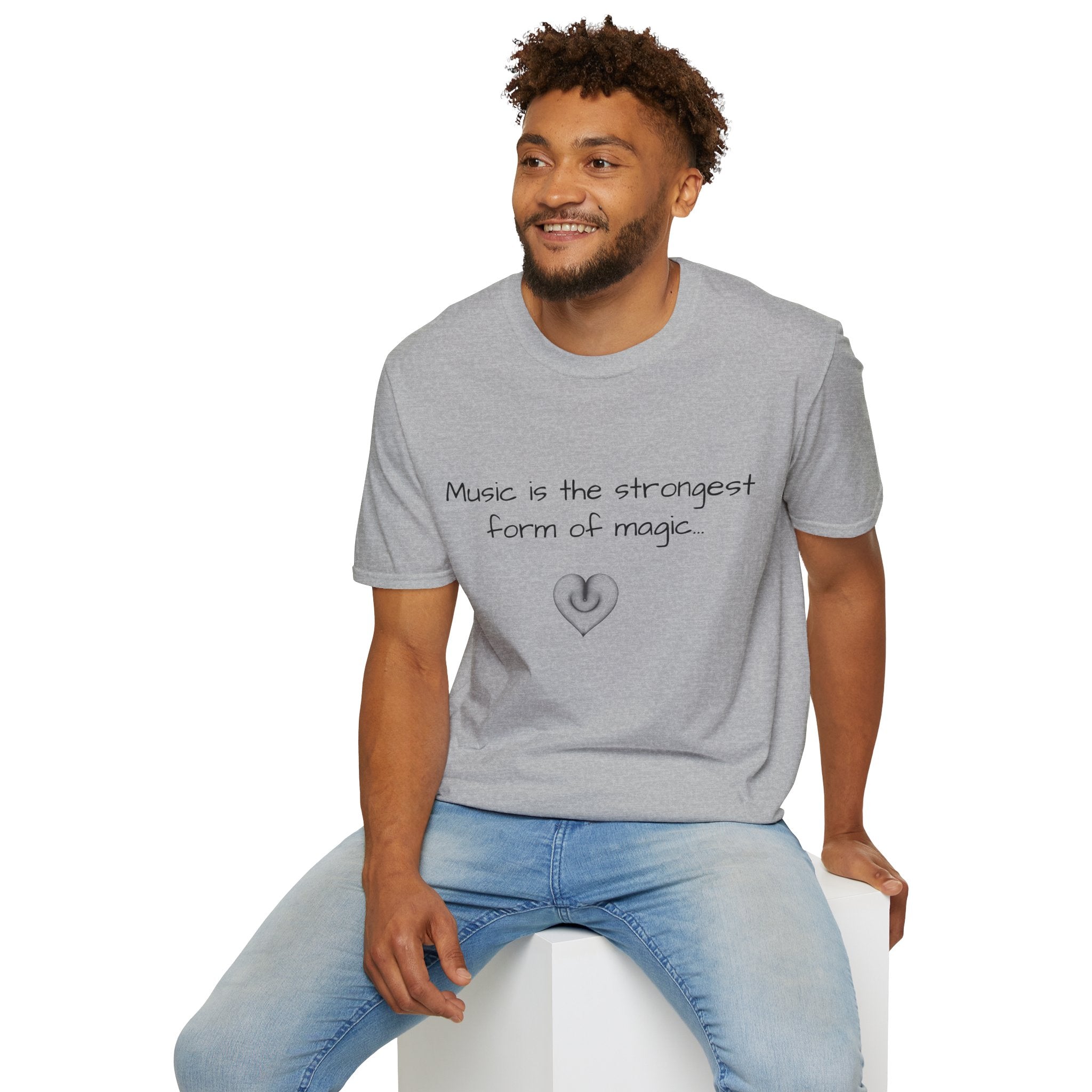 Unisex  Softstyle Tee, Unique Graphic Tee, Inspirational Quote