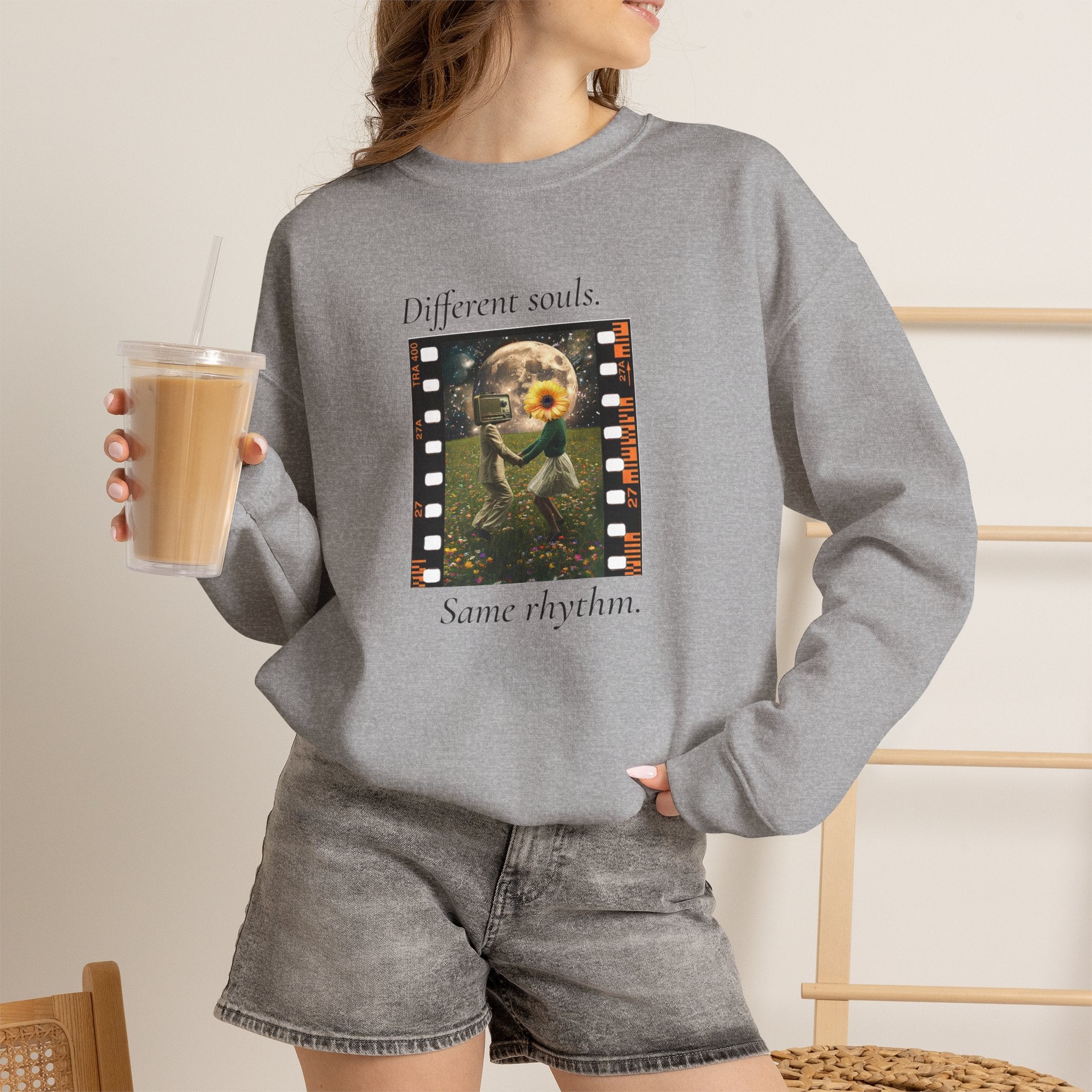 Music Inspired Sweatshirt - Different Souls, Same Rhythm