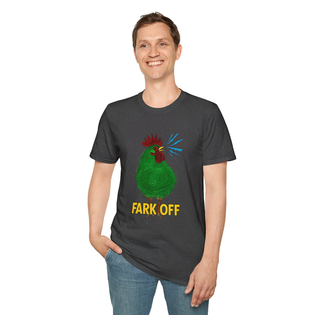 Funny Chicken Graphic T-Shirt, Humor Tee, Farm-Inspired Apparel