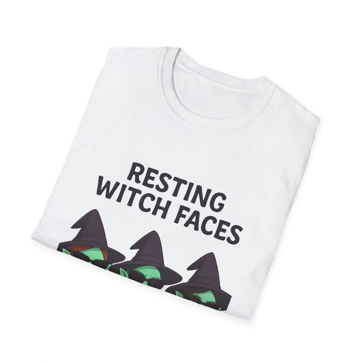 Resting Witch Faces Unisex Softstyle T-Shirt | Cute Halloween Tee, Witch Shirt, Gifts for Her, Spooky Season Apparel, Comfortable [...]