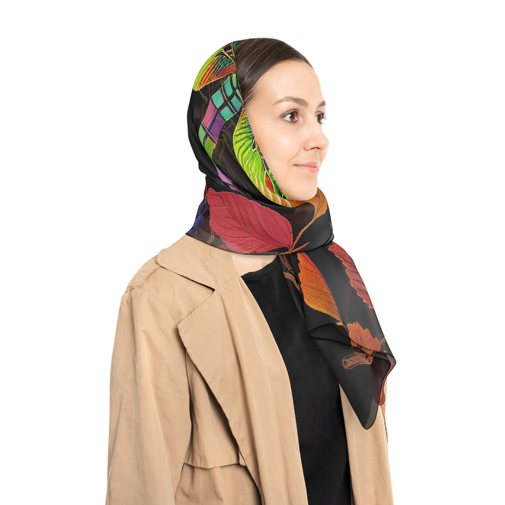 Colourful Dragonfly Scarf — Lightweight East Asian Scarf