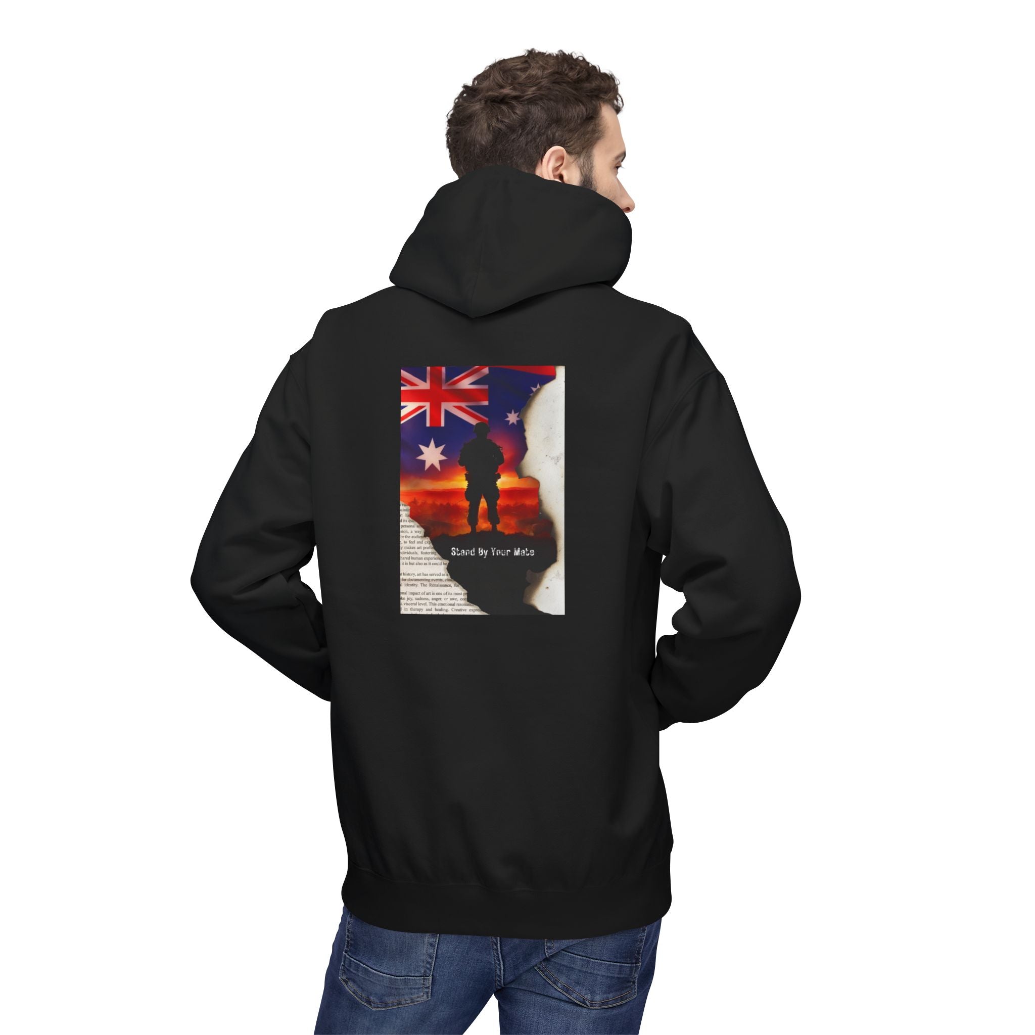 Australian Soldier Flag Design, 'Stand by Your Mate' Tribute