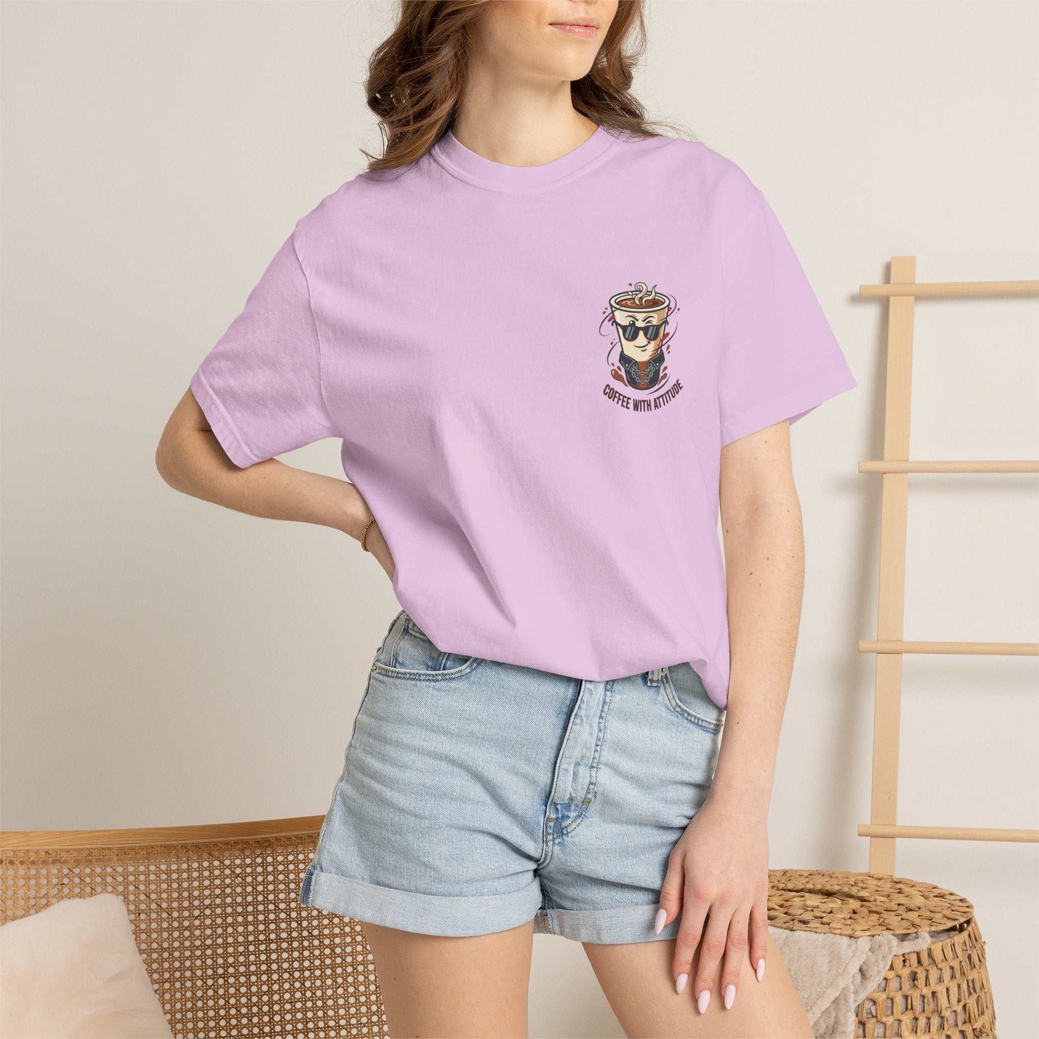 Running on Coffee & Attitude Mum T-Shirt