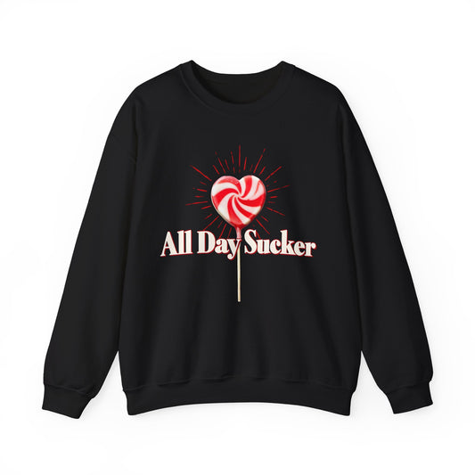 Unisex Sweatshirt, Valentines Day Lollipop, Graphic Shirt, Heart Candy Top, Cute Valentines Sweater, Love Day Sweatshirt, Valentines Gift
