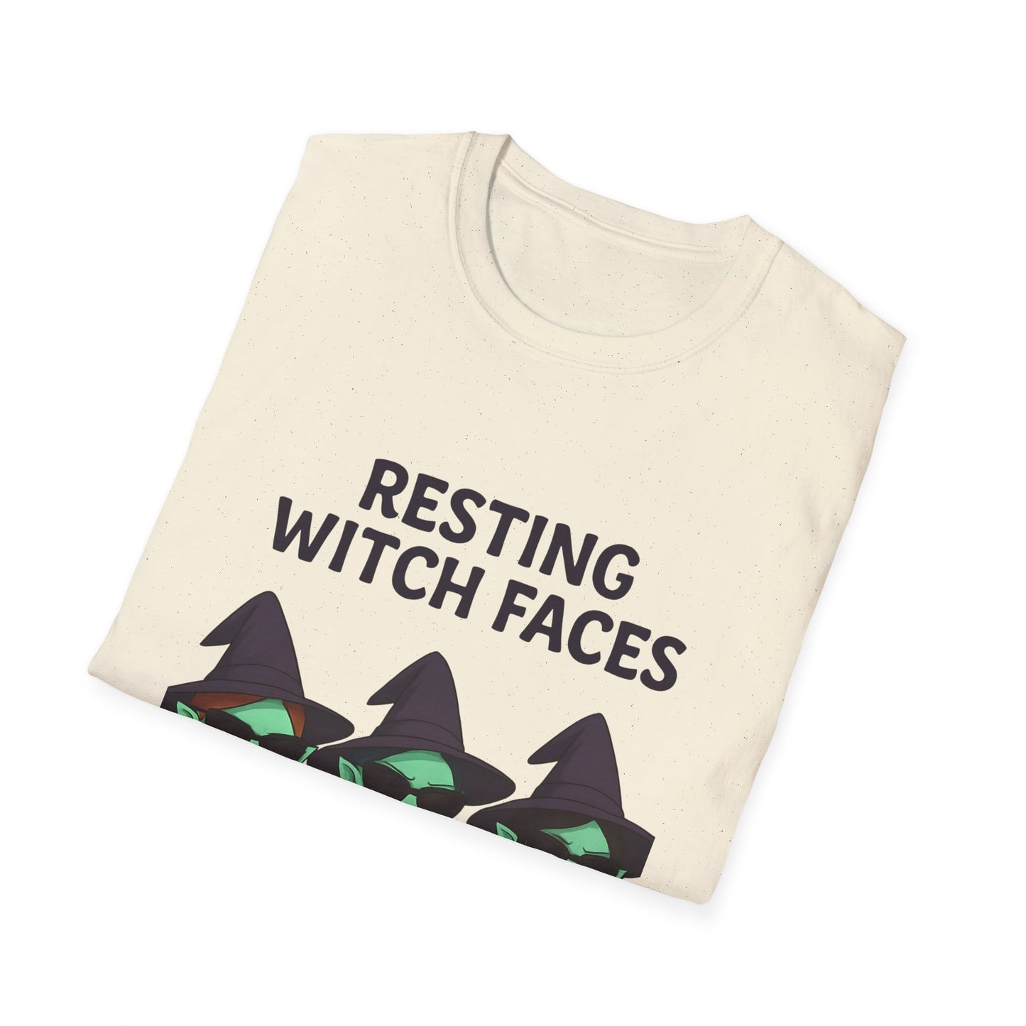 Resting Witch Faces Unisex Softstyle T-Shirt | Cute Halloween Tee, Witch Shirt, Gifts for Her, Spooky Season Apparel, Comfortable [...]