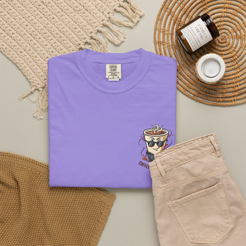 Running on Coffee & Attitude Mum T-Shirt