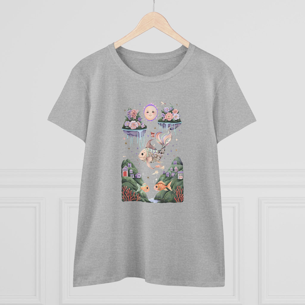 Whimsical Dreamcatcher Tee - Fun Graphic Cotton T-Shirt for Daydreamers, Casual Wear, Gift for Her, Summer Top, Unique Artwork