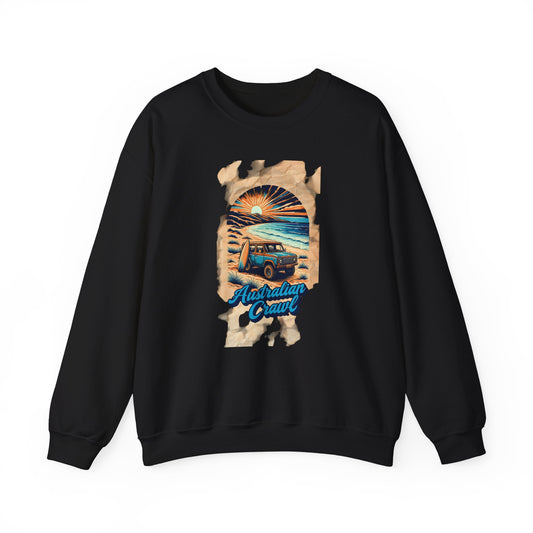 Crewneck Sweatshirt - Australian Crawl Design