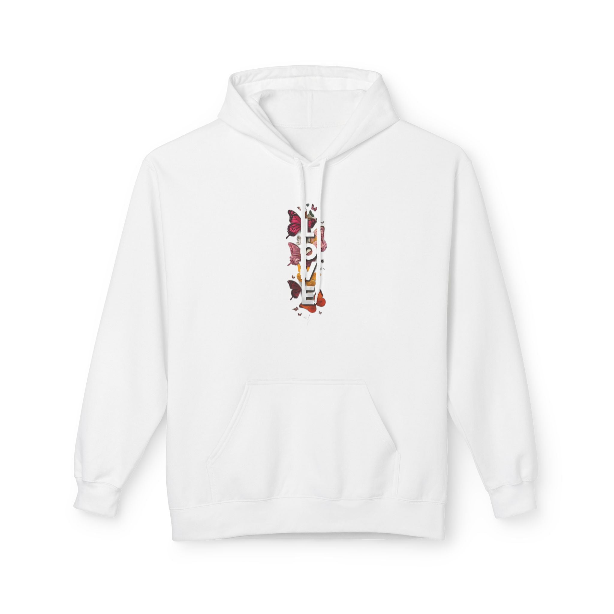 Valentine's Day Heart Print Unisex Hoodie