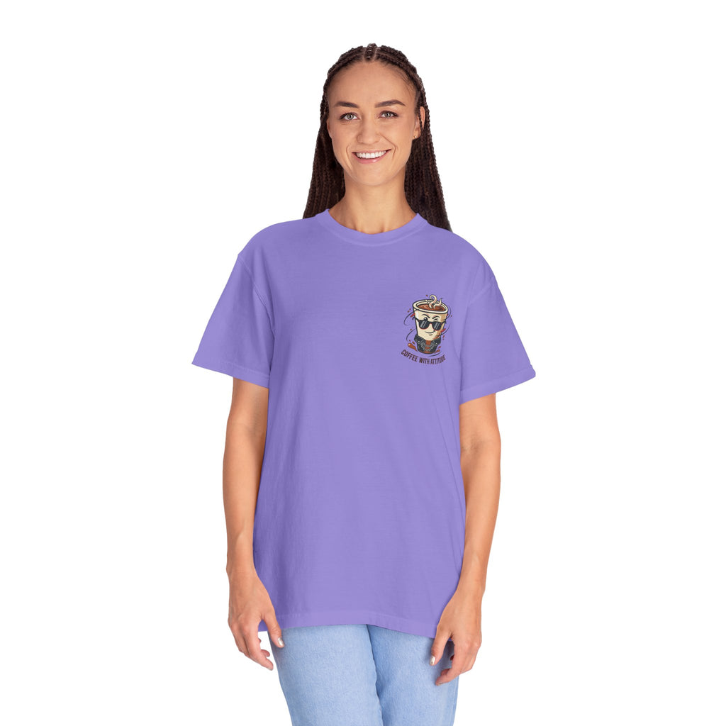 Running on Coffee & Attitude Mum T-Shirt