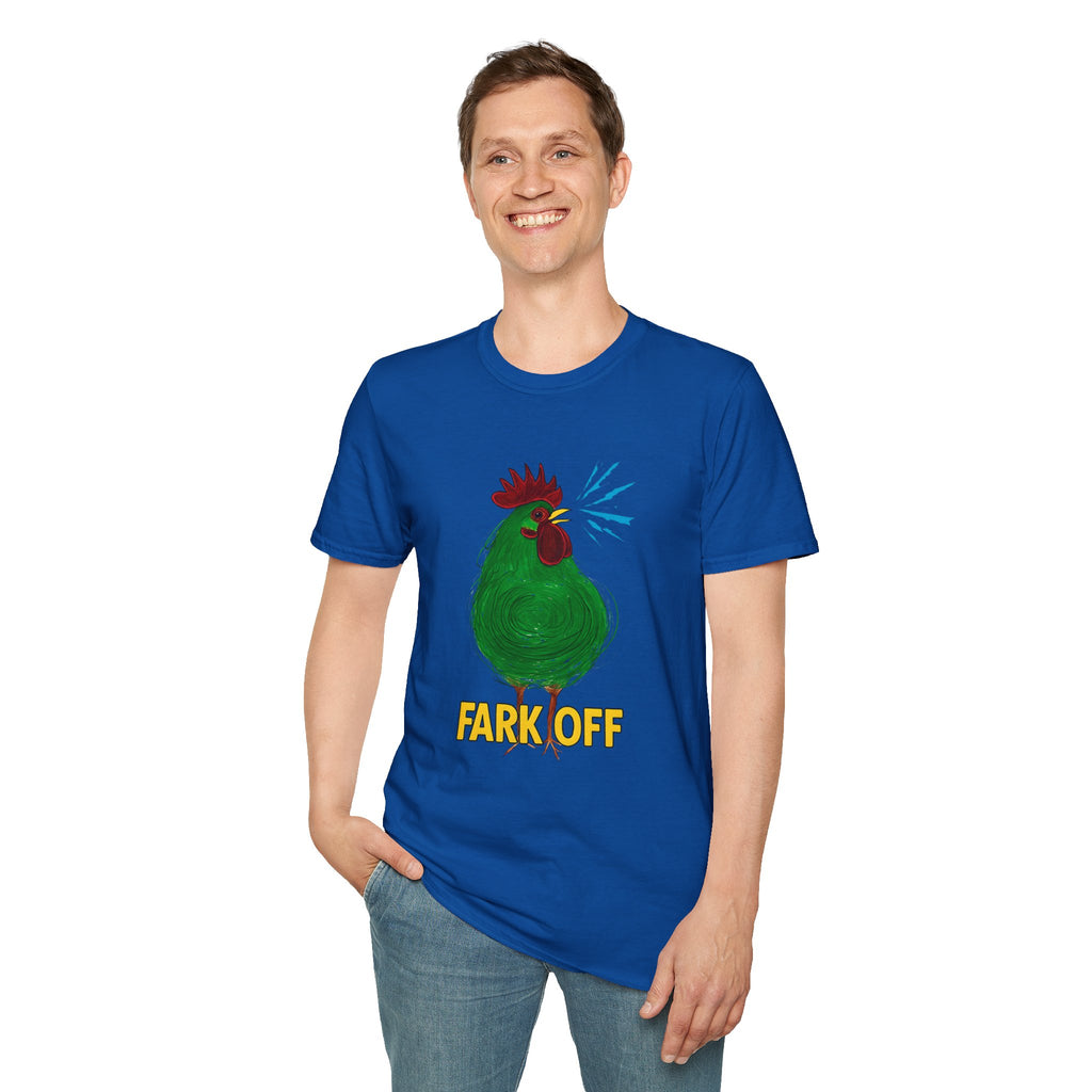 Funny Chicken Graphic T-Shirt, Humor Tee, Farm-Inspired Apparel