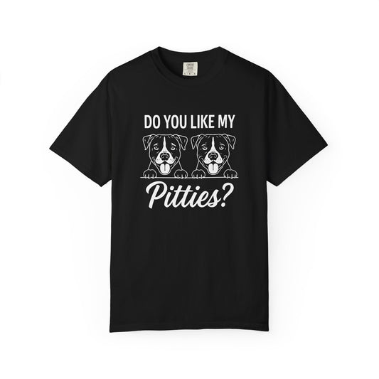 Pitties Dog Lovers Black T-shirt