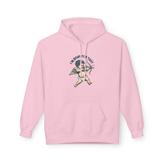 Unisex Hoodie, Valentines Day Cupid Sweatshirt, Cupid Graphic