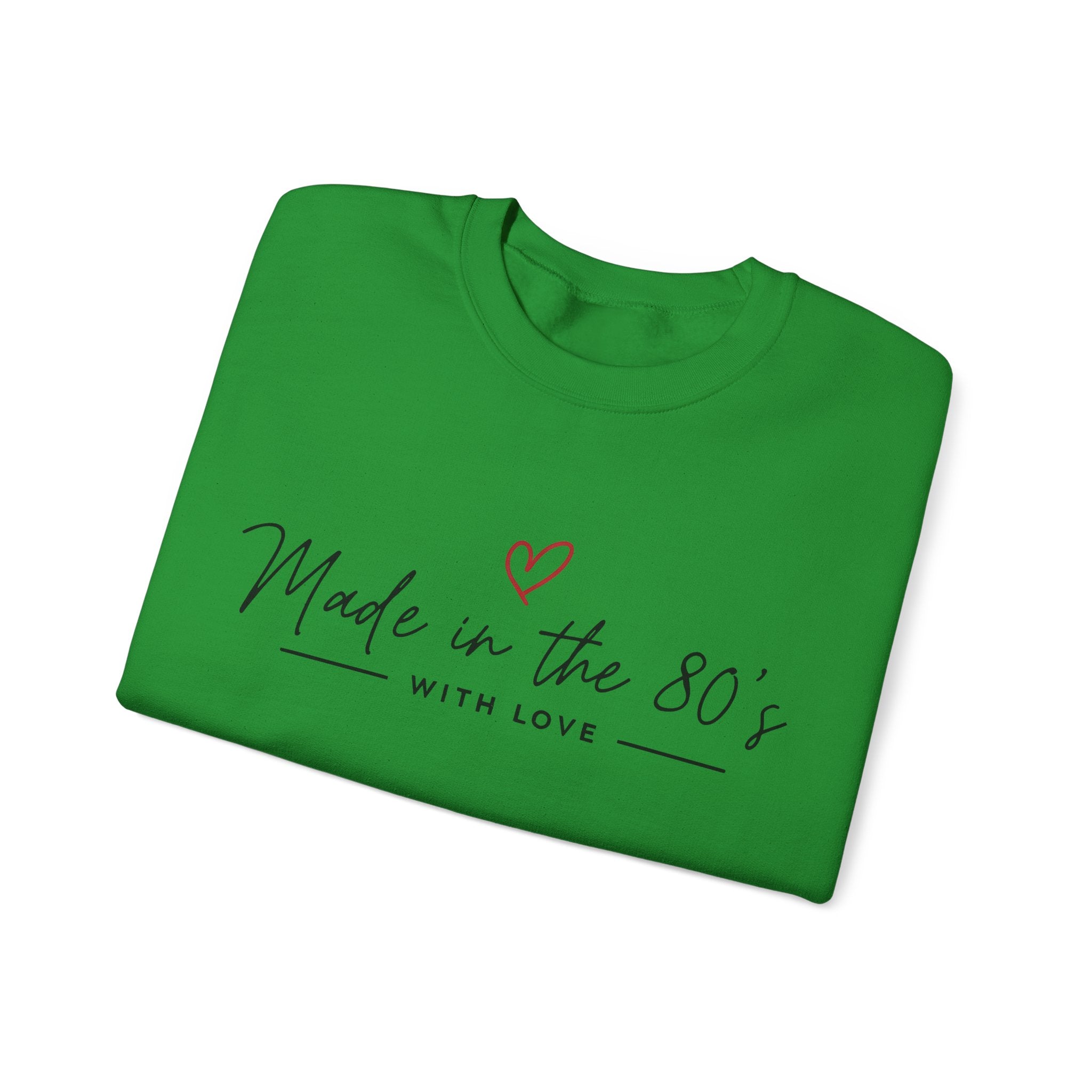 Made in the 80's Unisex Heavy Blend™ Crewneck Sweatshirt - Made in the 80's with love..