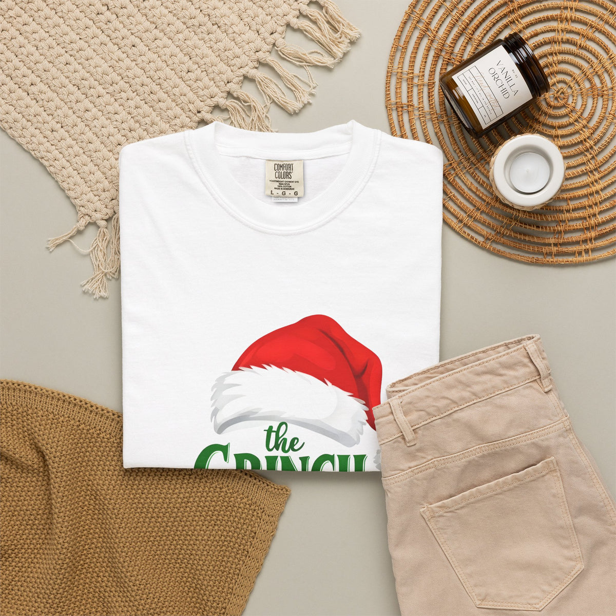 Inspired by The "Grinch Stole Christmas" Graphic -  T-Shirt