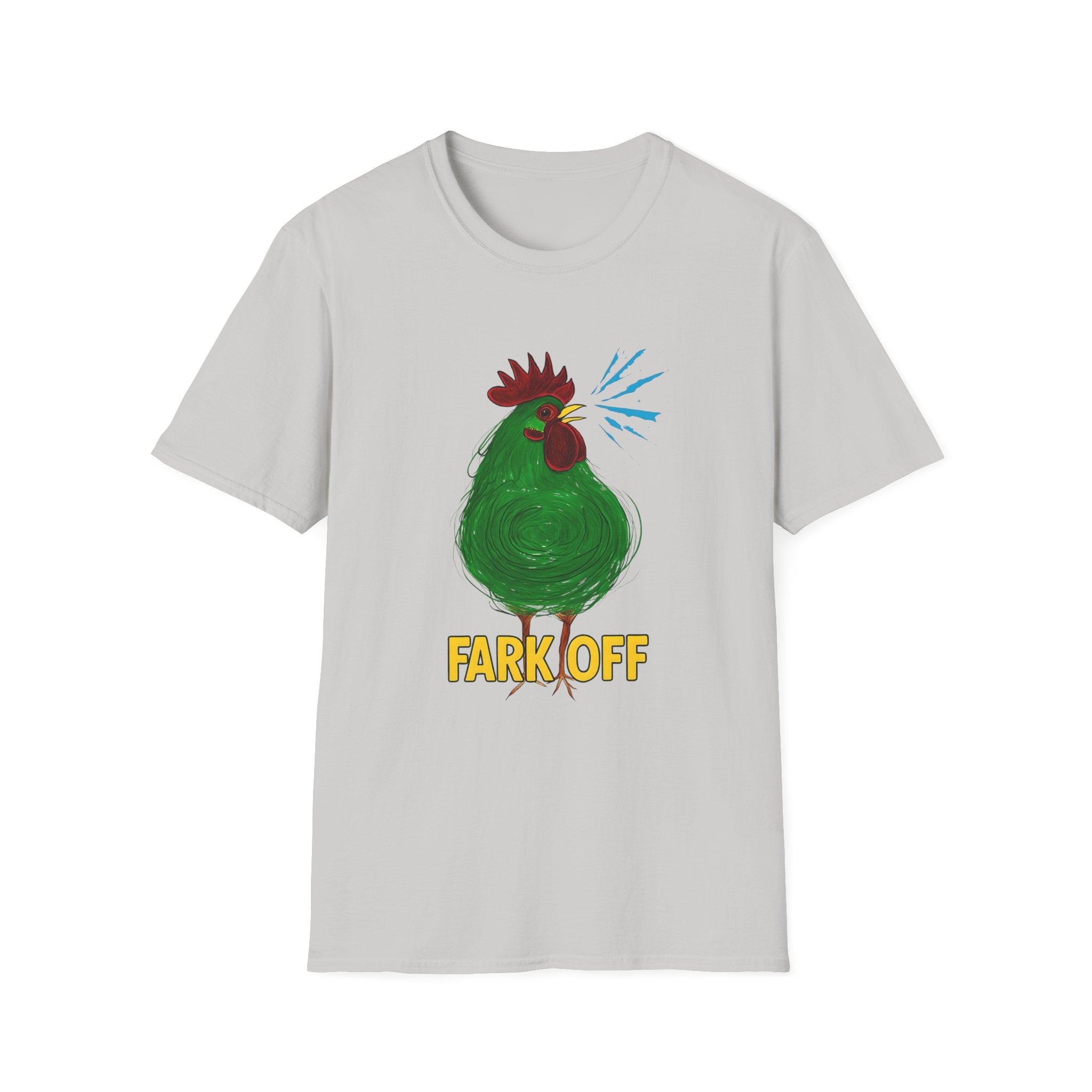 Funny Chicken Graphic T-Shirt, Humor Tee, Farm-Inspired Apparel, Gift for Chicken Lovers, Meme Shirt, Casual Wear