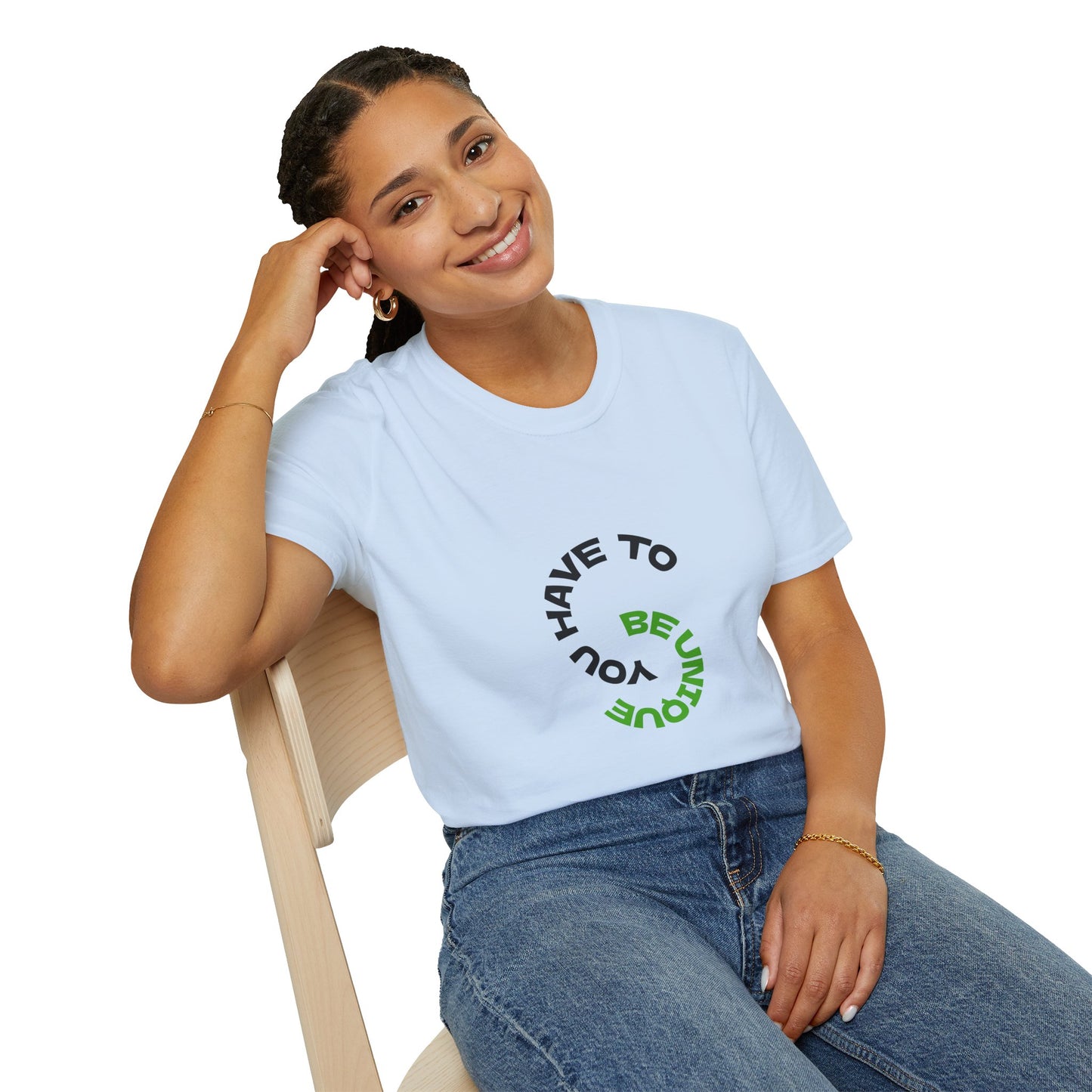 Inspirational Unisex Softstyle T-Shirt, Unique Graphic Shirt, Casual Wear, Vintage Style