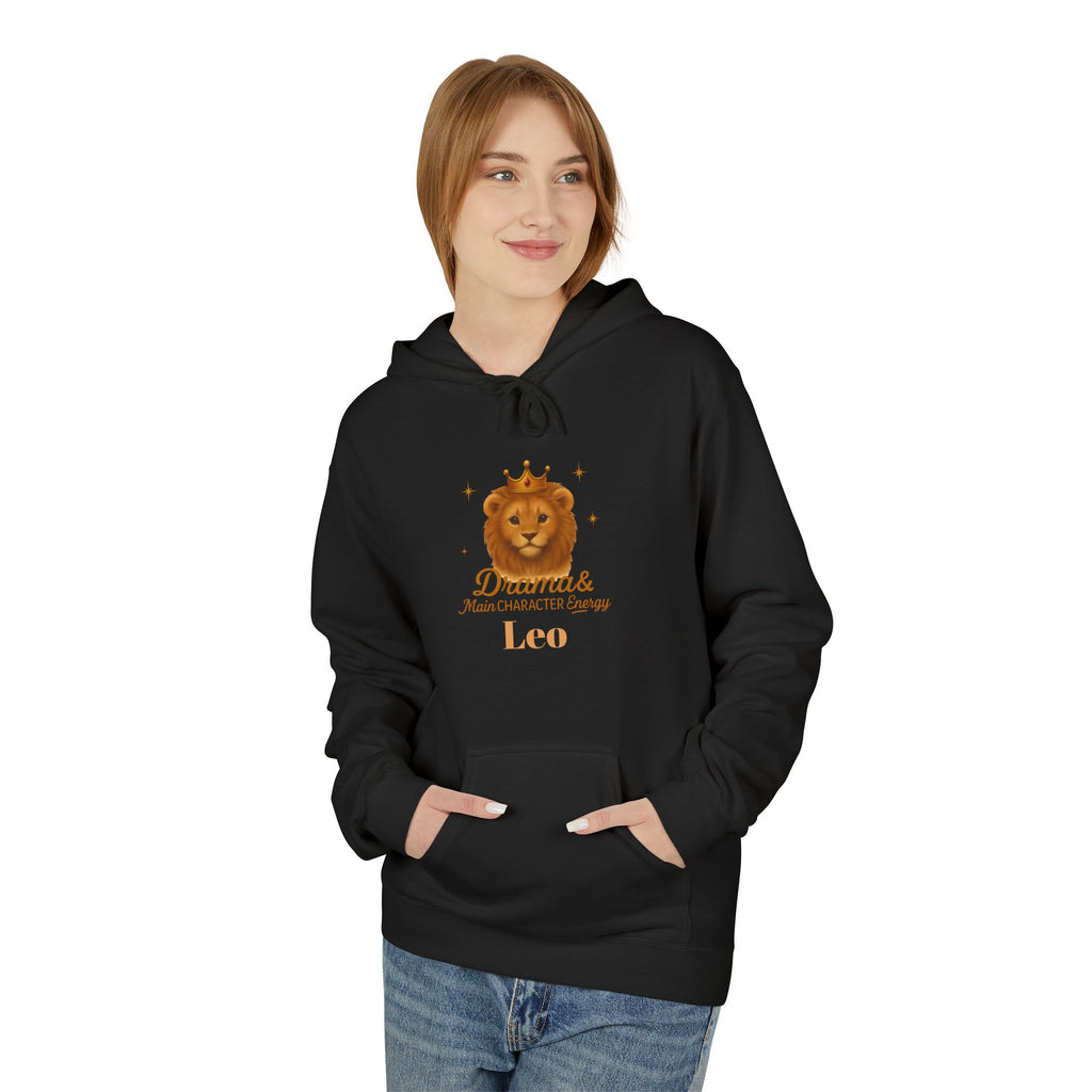 Leo Lion Drama & Main Character Energy Hoodie