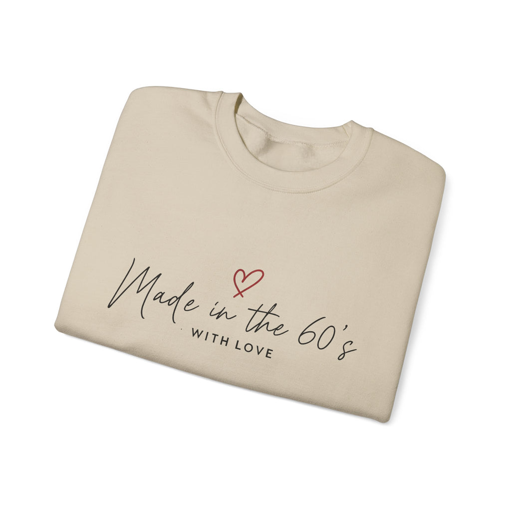 Made in the 60's Unisex Heavy Blend Crewneck Sweatshirt - Made in the 60's with love..