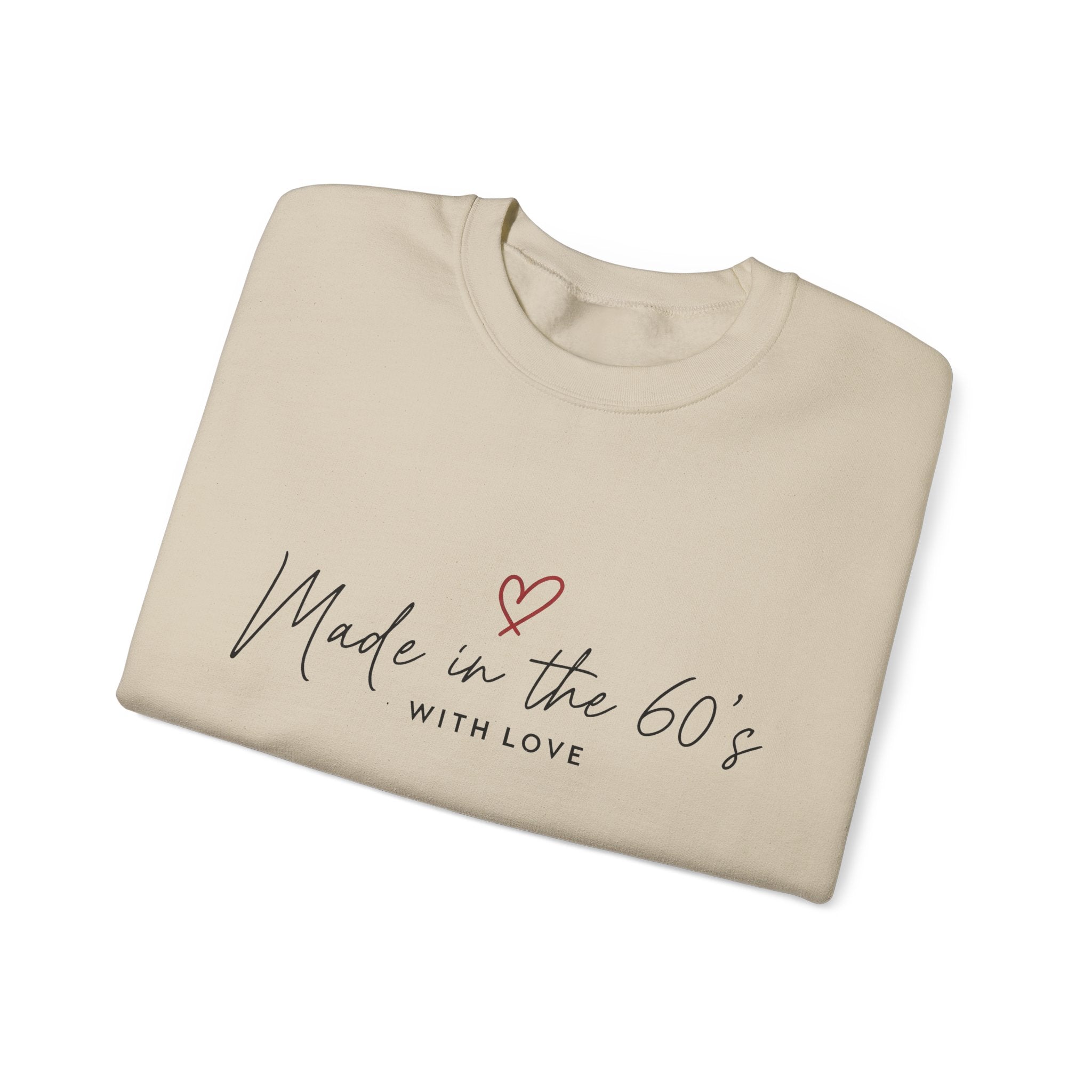 Made in the 60's Unisex Heavy Blend Crewneck Sweatshirt - Made in the 60's with love..