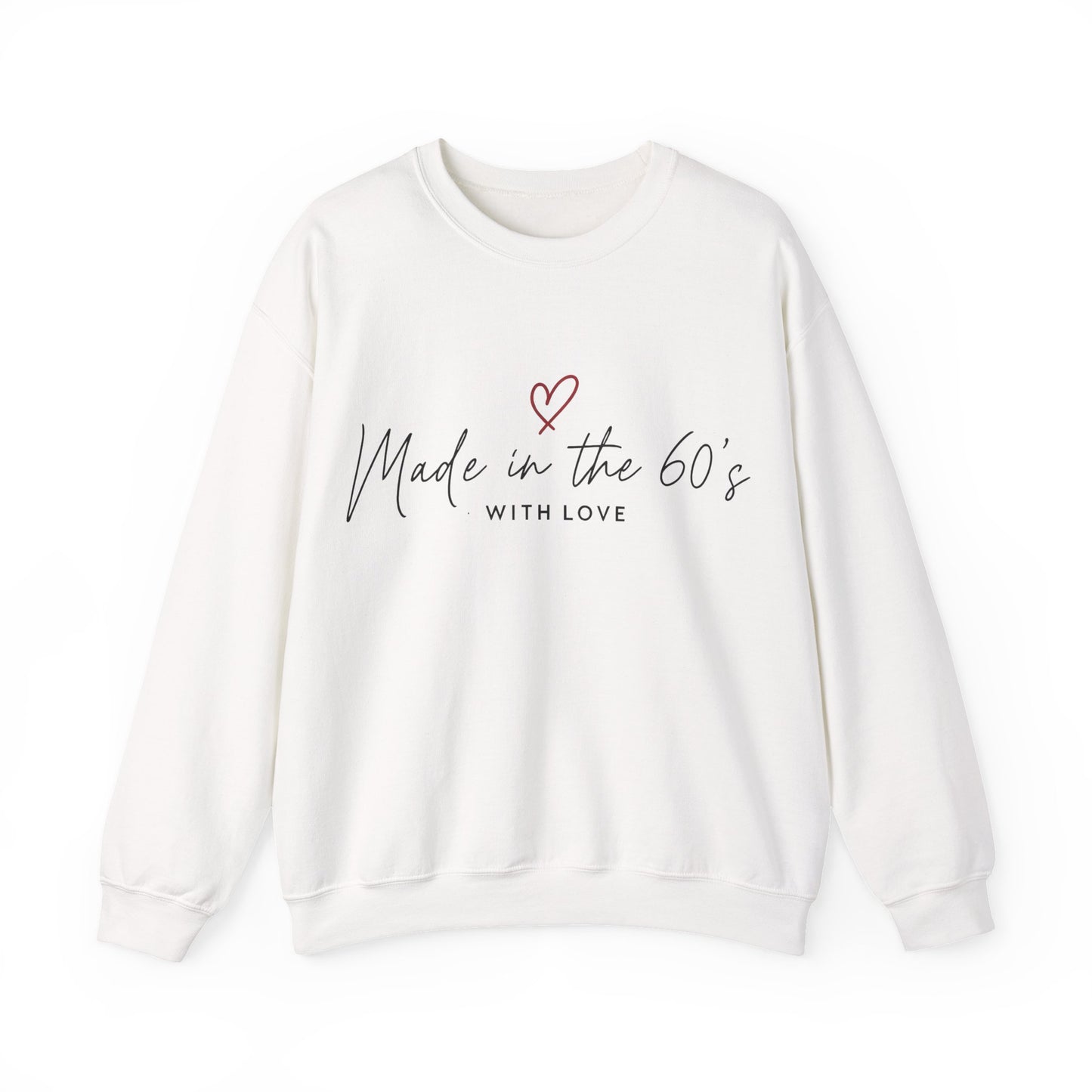 Made in the 60's Unisex Heavy Blend™ Crewneck Sweatshirt - Made in the 60's with love..