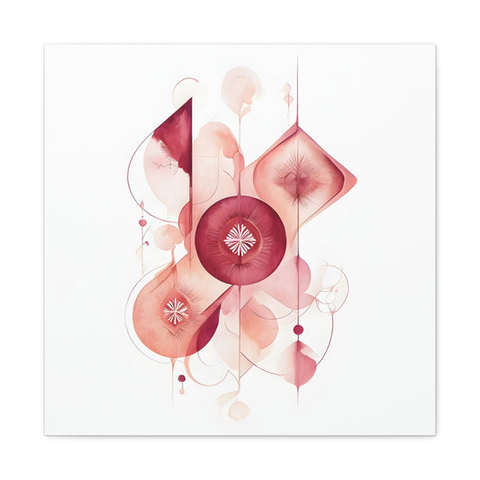 Modern Art Print - Elegant Abstract Floral Decor, Minimalist Wall Art, Bohemian Home Accent, Gift for Art Lovers