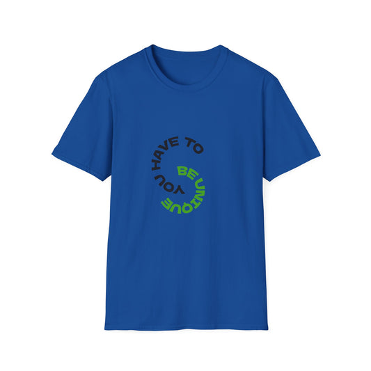 Inspirational Unisex Softstyle T-Shirt, Unique Graphic Shirt, Casual Wear, Vintage Style
