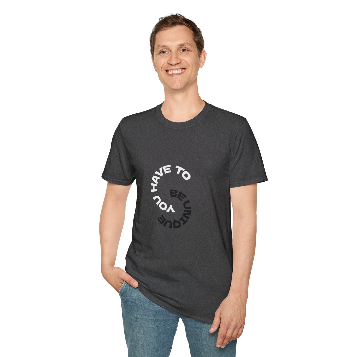 Inspirational Unisex Softstyle T-Shirt, Unique Graphic Shirt, Casual Wear, Vintage Style